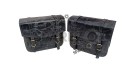 Royal Enfield Super Meteor 650 LH-RH Pannier Bags Pair With Mounting Pair Black - SPAREZO